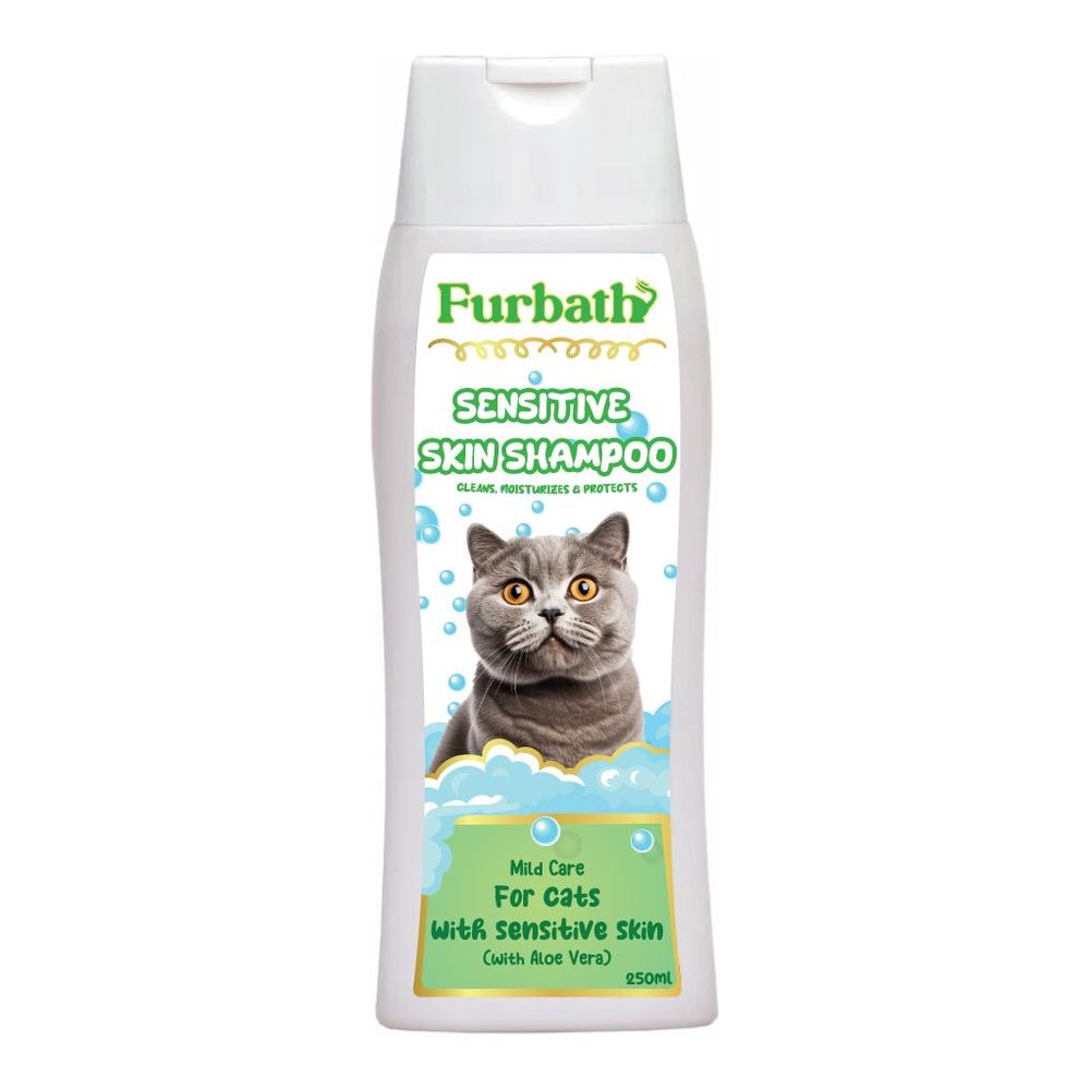 Furbath Sensitive Skin Shampoo for Cats With Sensitive Skin - 250ml