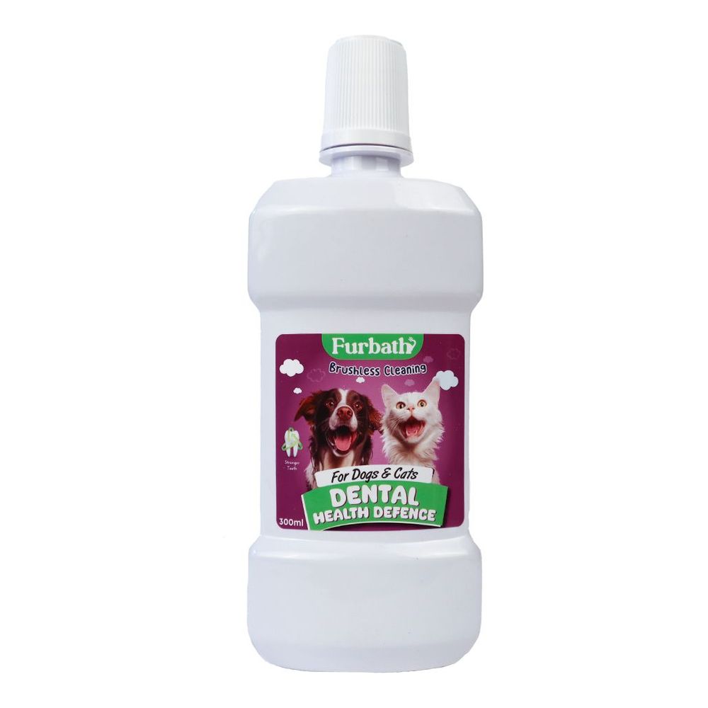 Furbath Dental Health Defence Brushless Cleaning for Dogs & Cats - 300ml