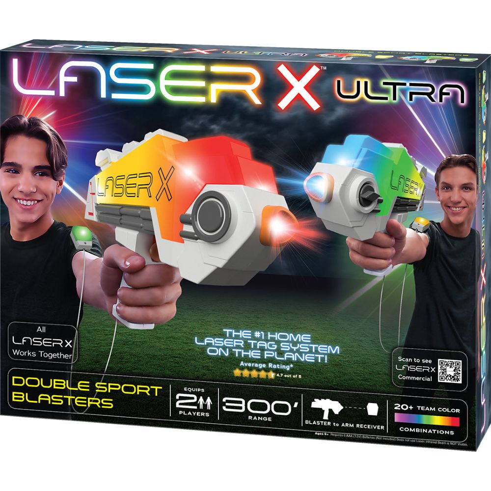 Laser X Ultra Sport Double Blasters Battery Operated Playset