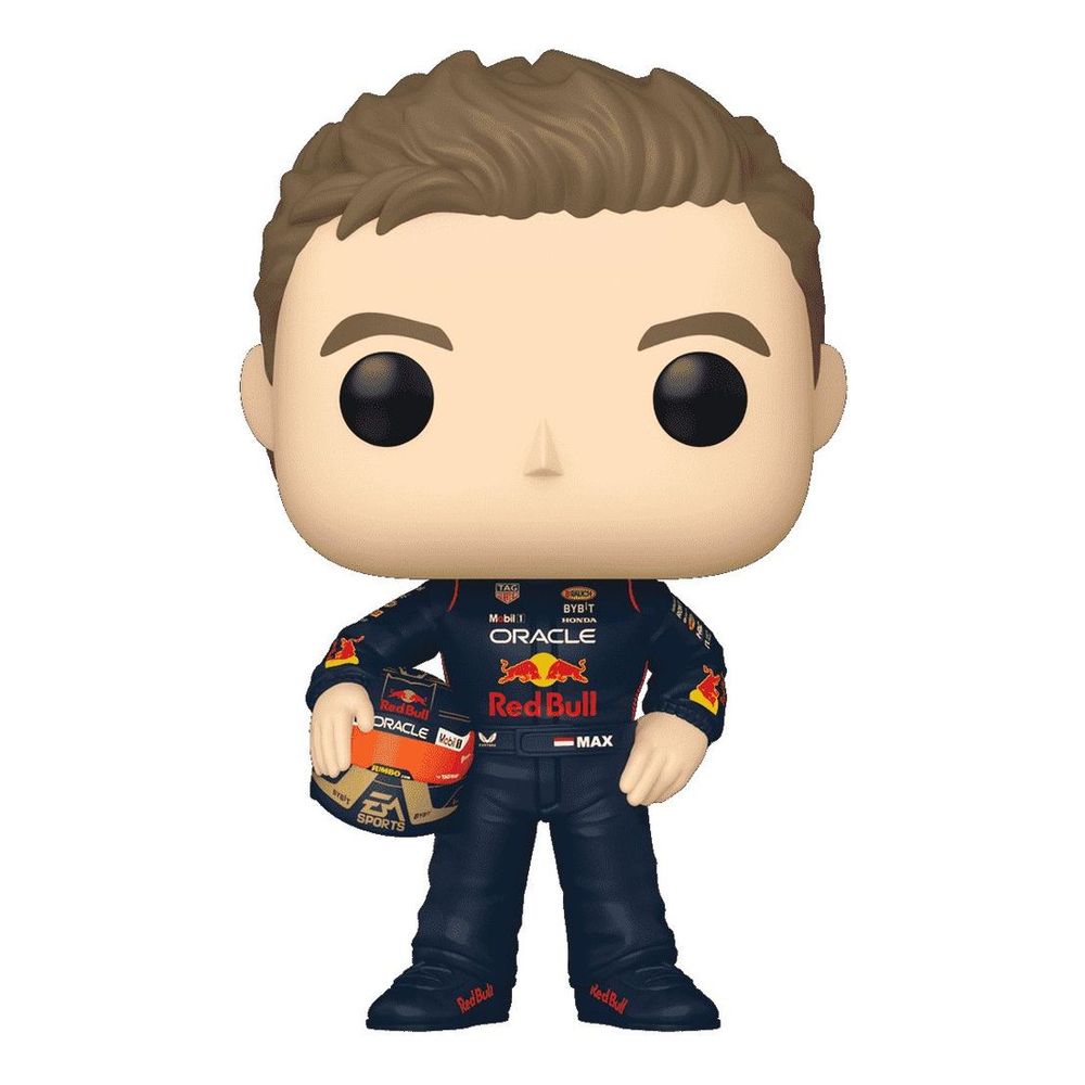 Funko Pop! Formula 1 Racing S4 Verstappen With Helmet Vinyl Figure