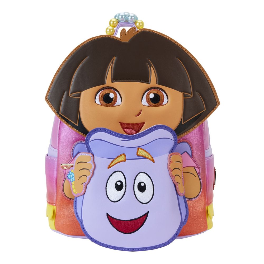 Loungefly Leather Nickelodeon Dora Backpack Cosplay Mini Backpack