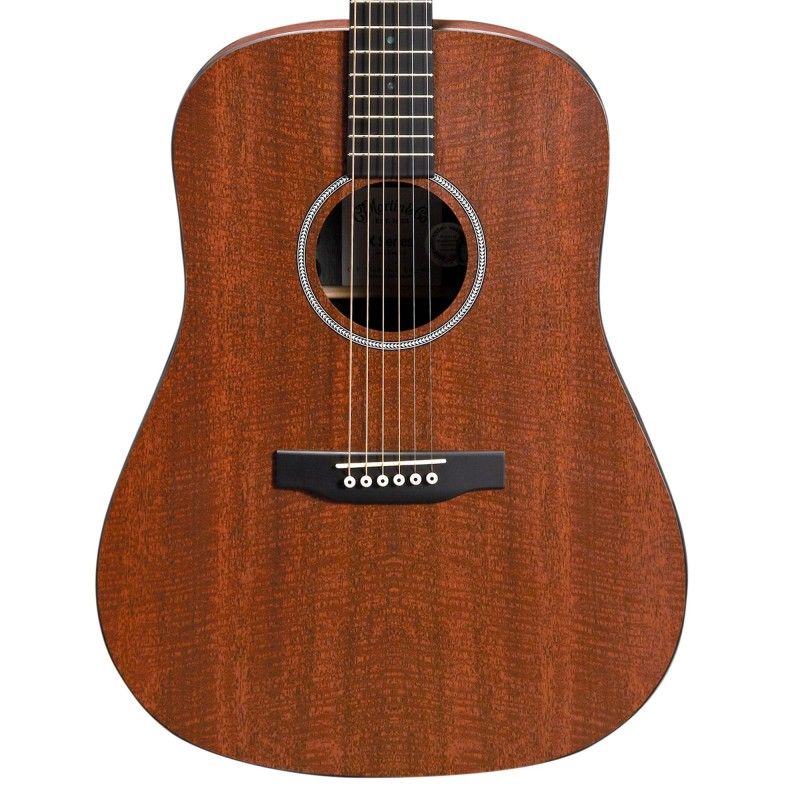 Martin DX1E-MHG Dreadnought Mahogany Acoustic Electric Guitar - Figured Mahogany