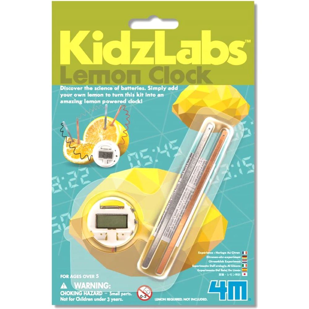 4M Impulse Kidzlabs - Lemon Clock