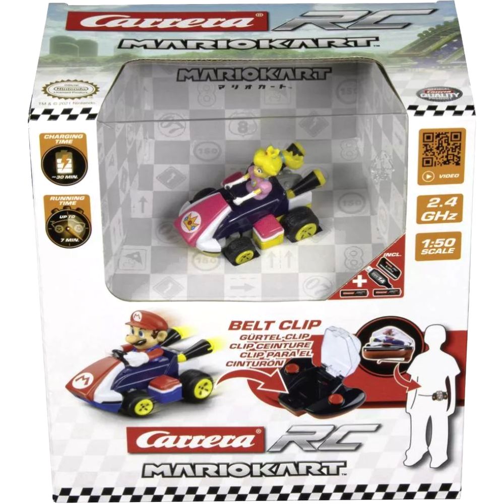 Carrera Licensed Mario Kart Mini Rc Peach