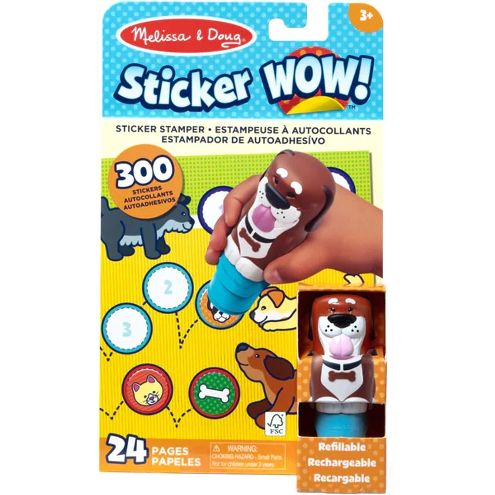 Melissa & Doug Sticker Wow! Sticker Stamper & Activity Pad Dog