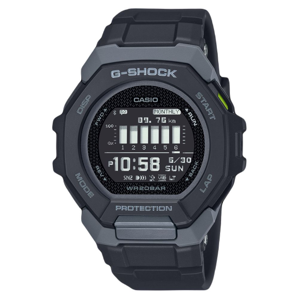 Casio G-Shock GBD-300-1DR G-Squad Men's Digital Watch