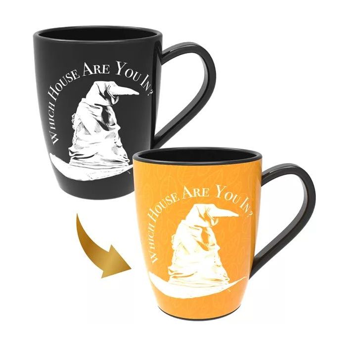 Wow Stuff Harry Potter Sorting Hat Heat-Change Mug - Hufflepuff