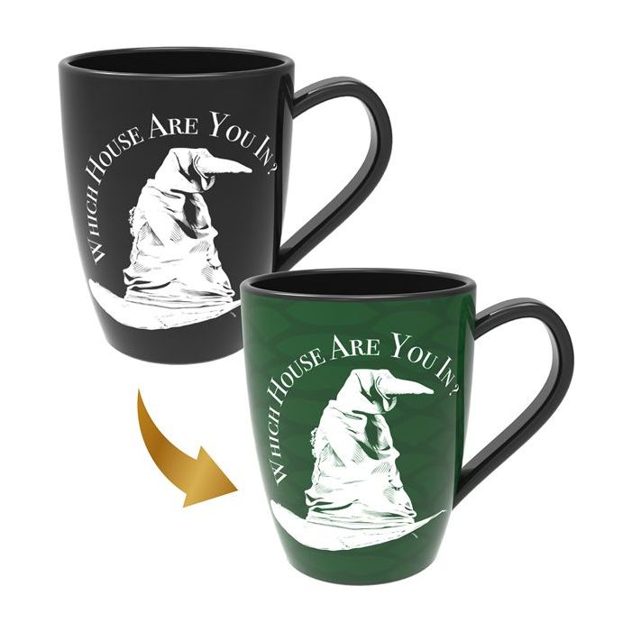 Wow Stuff Harry Potter Sorting Hat Heat-Change Mug - Slytherin