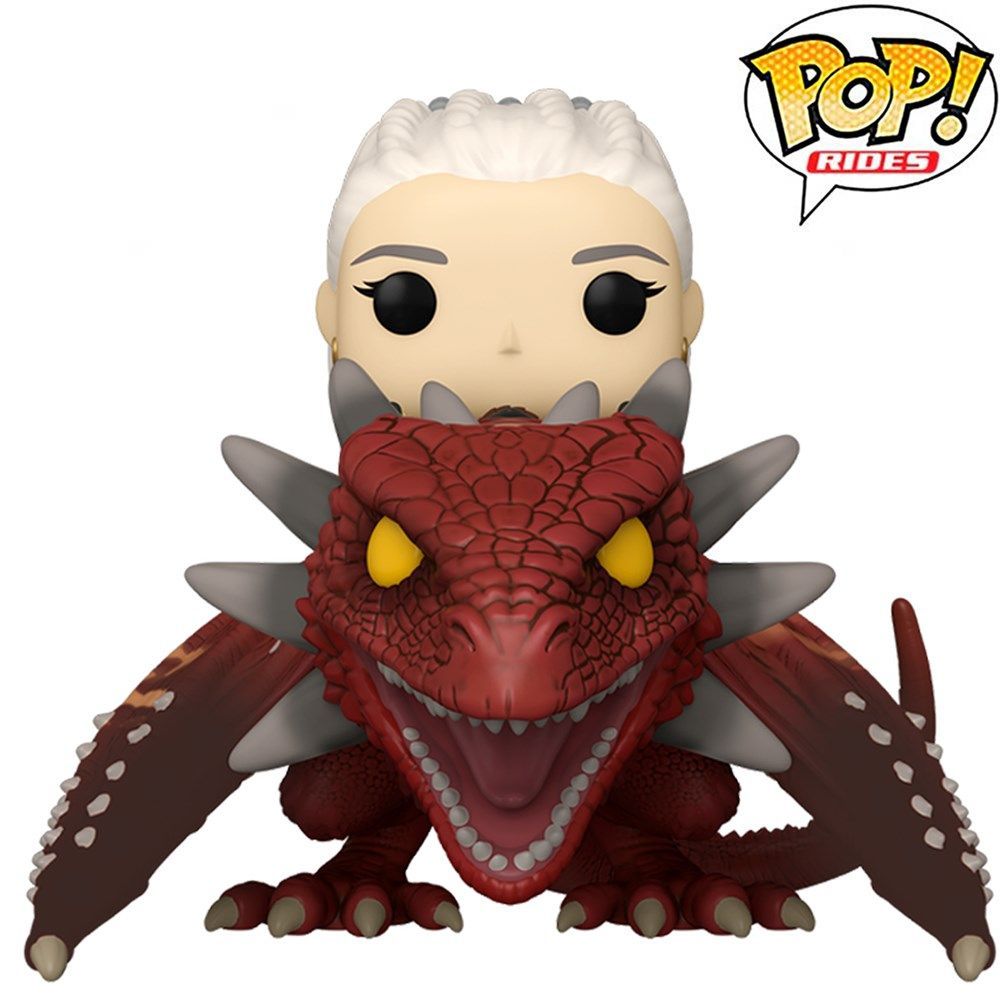 Funko Pop! Rides Deluxe TV House of the Dragon S3 Rhaenys Targaryen with Meleys Vinyl Figure