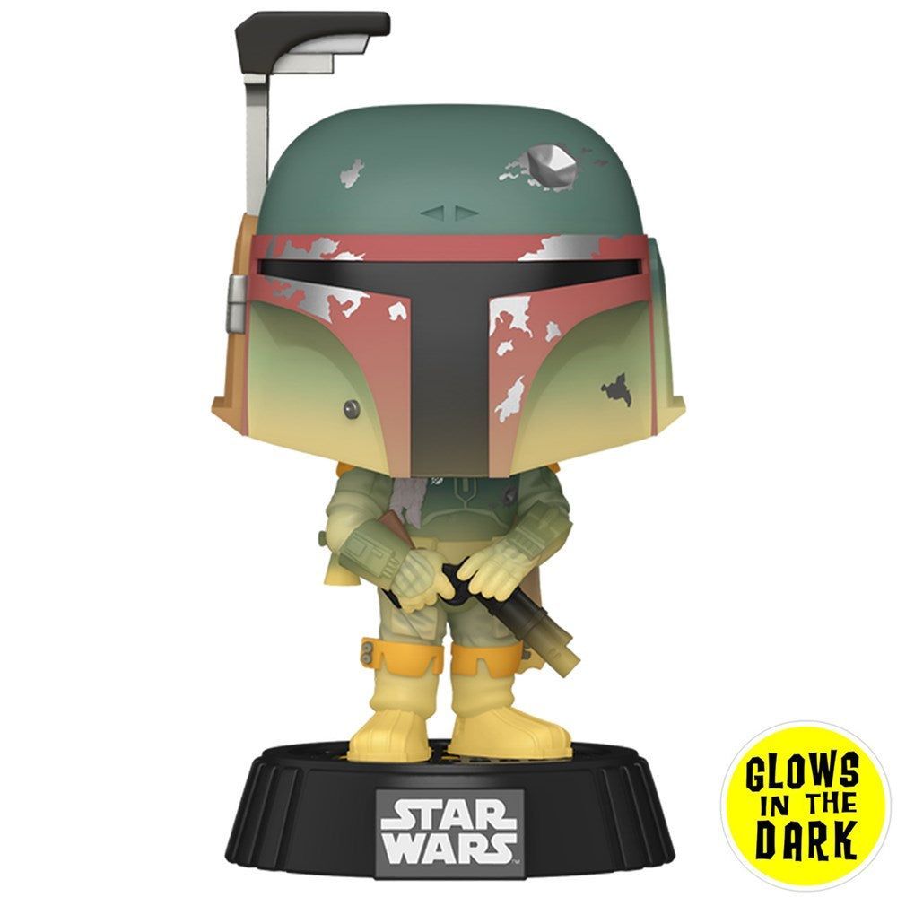 Funko Pop! Star Wars Boba Fett with Rifle (Glow in the Dark) Vinyl Figure