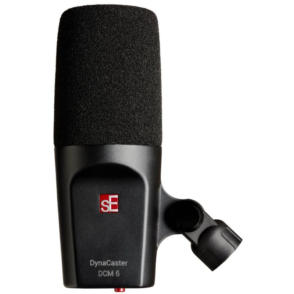 sE Electronics Dynacaster DCM 6 Active Dynamic Studio Microphone - Black