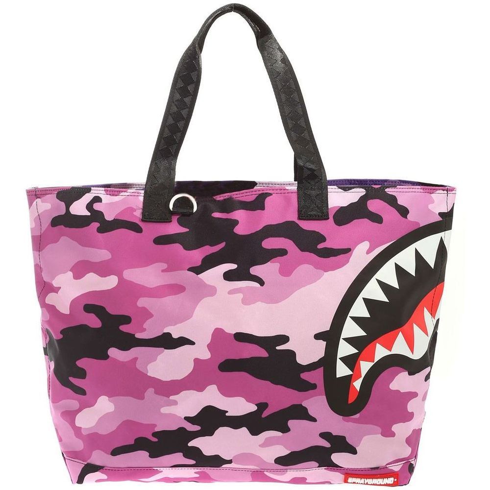 Sprayground Split Camo Beach Tote