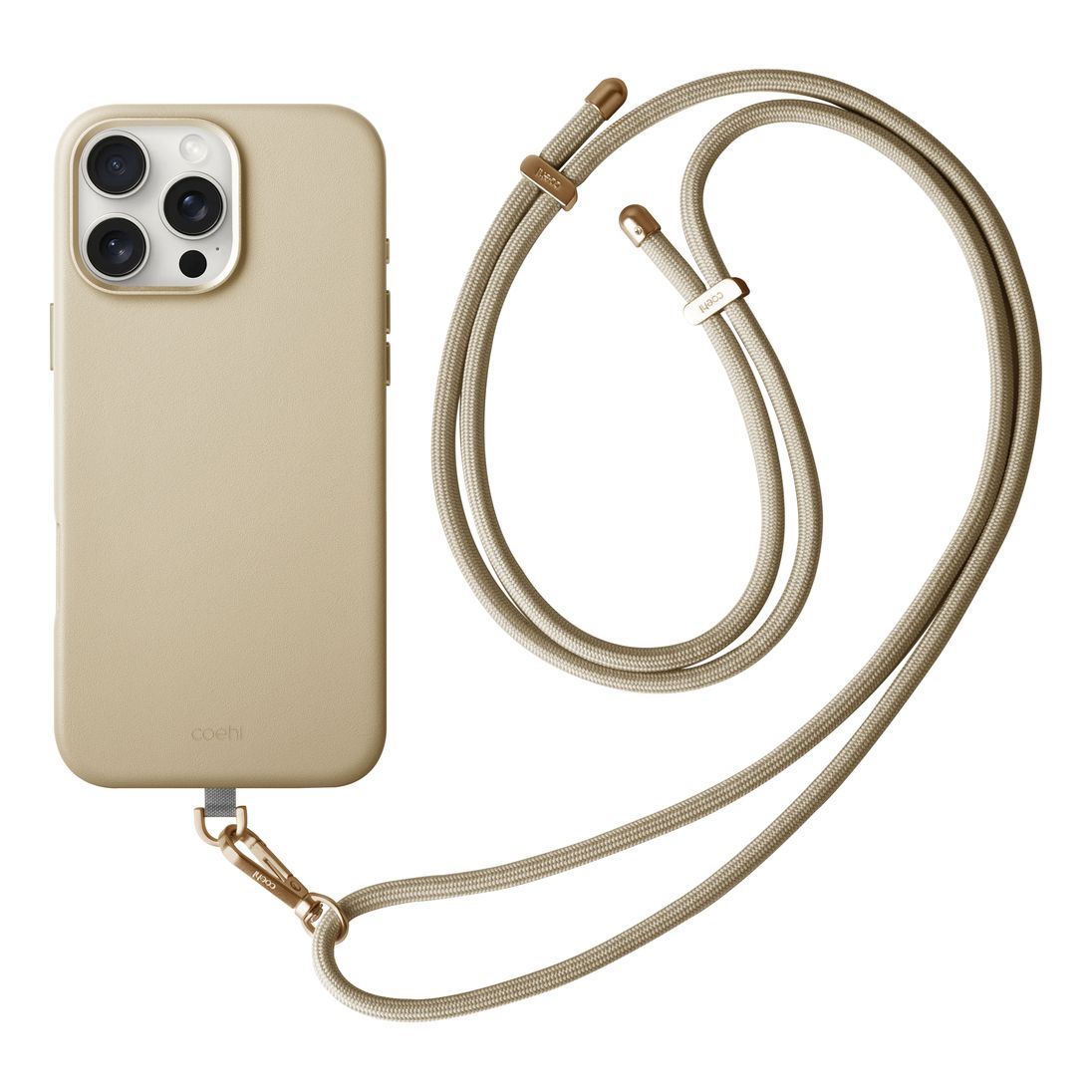 UNIQ Coehl iPhone 16 Pro (2024) Case 6.3 Magnetic Charging Muse - Cream (Cream)