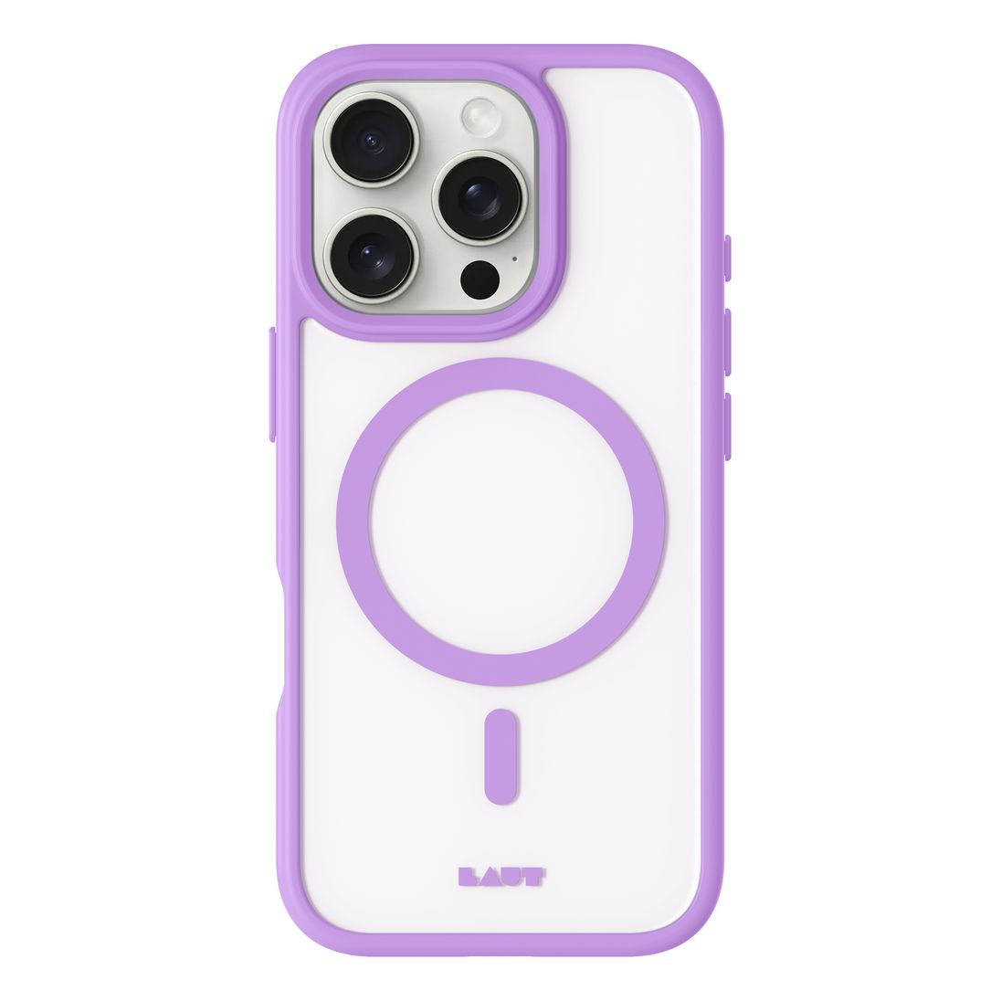 LAUT Huex Protect Case For iPhone 16 Pro - Bright Pink