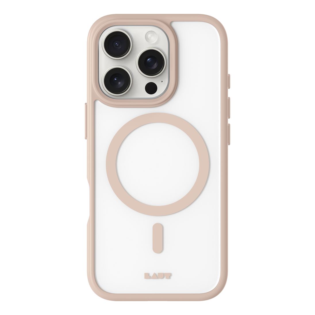 LAUT Huex Protect Case For iPhone 16 Pro Max - Beige Gold