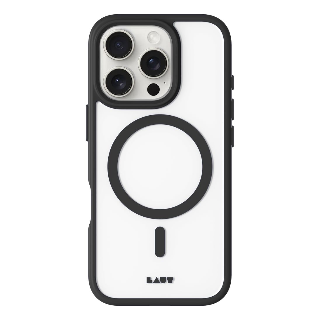 LAUT Huex Protect Case For iPhone 16 Pro Max - Black