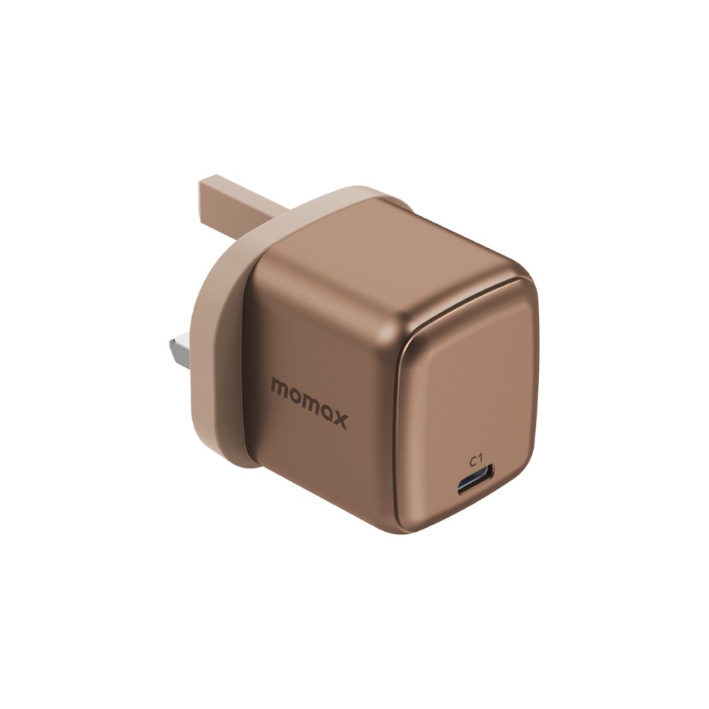 Momax 1-Charge Gan 65W 1 Port Charger - Rose Gold