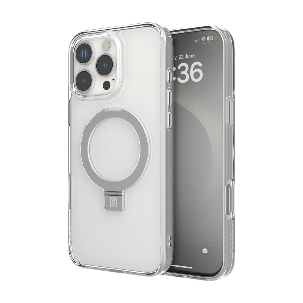 Levelo Verona Case For iPhone 16 Pro Max - Clear