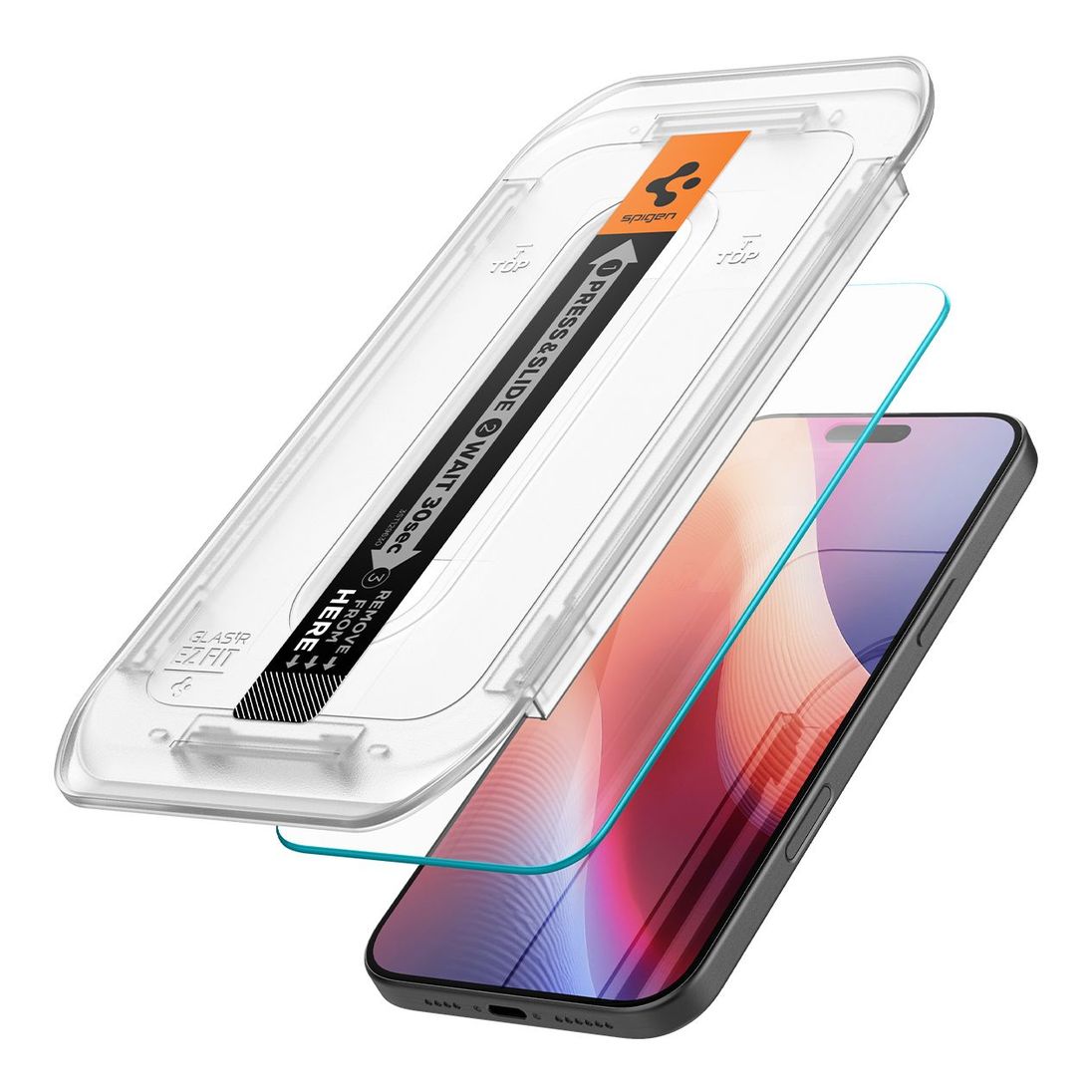 Spigen iPhone 16 Pro Max Glas.tR EZ Fit HD Screen Protector