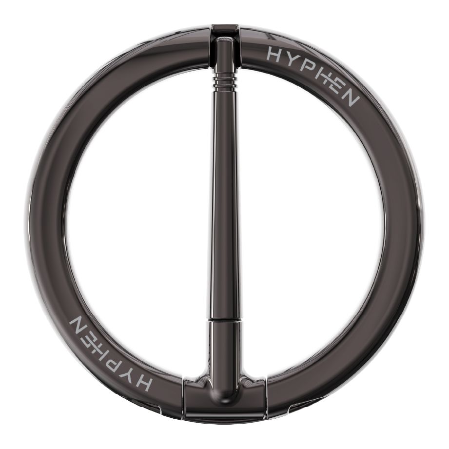 HYPHEN MAGT GRIP Magnetic Travel Ring Stand - Gray