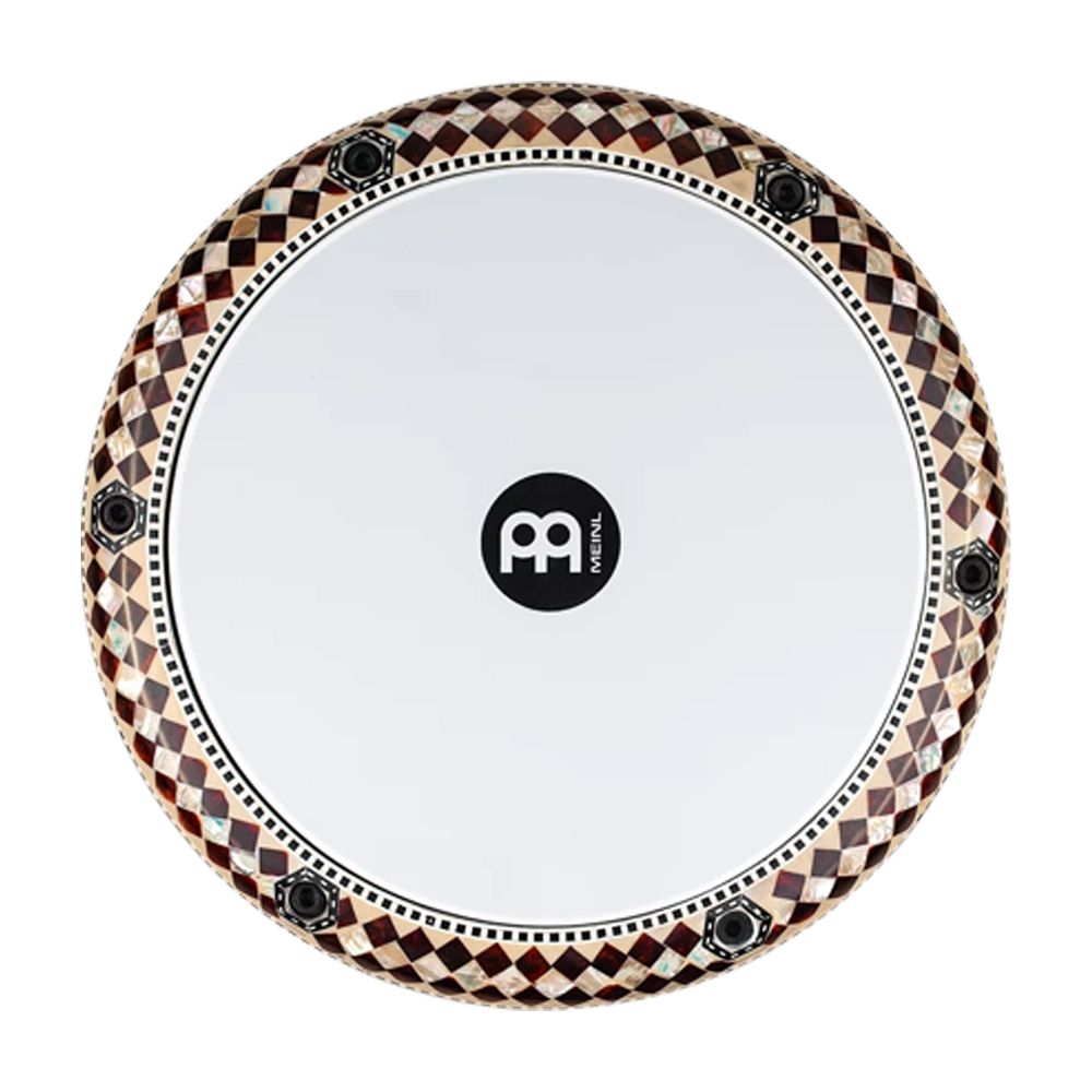 Meinl AEED2-Doumbek Artisan 8 3/4 White Pearl Mosaic Imperial Egypt Doumbek