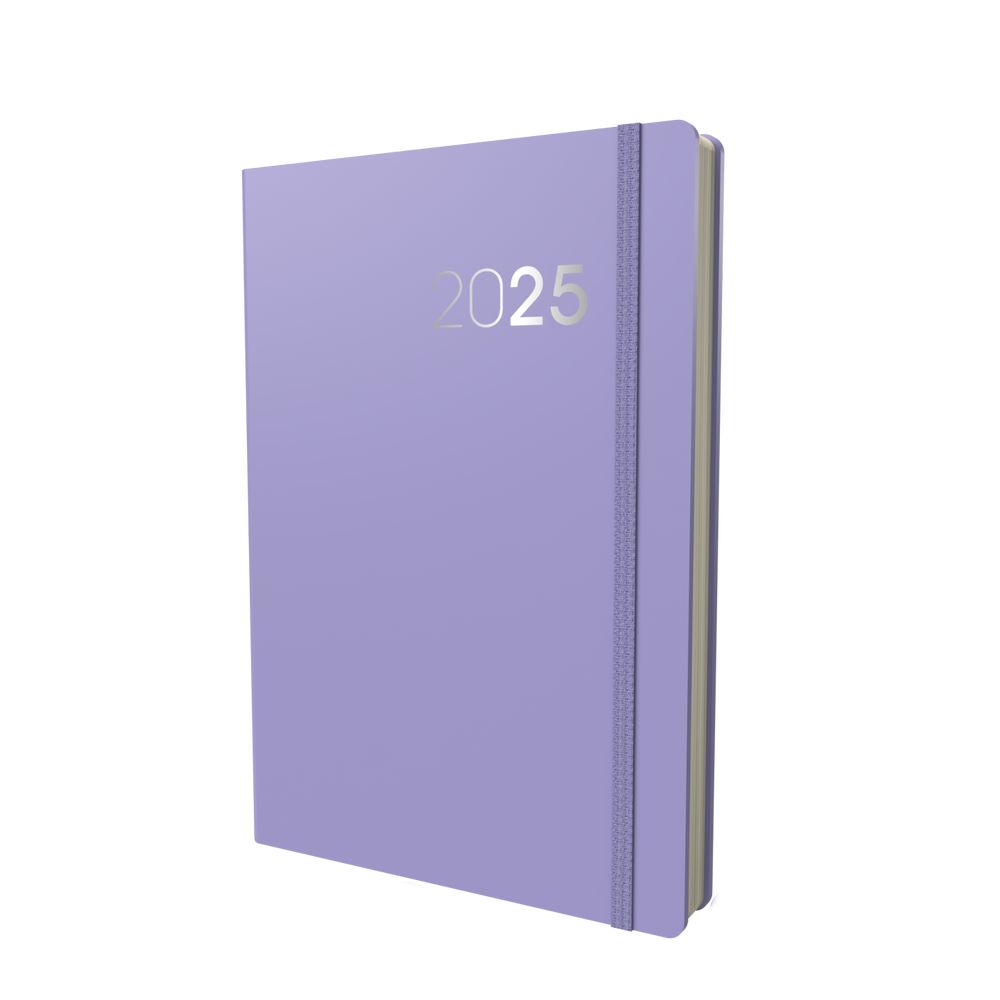 Collins Debden Legacy 2025 A5 Planner Day To Page Diary (With Appointments) - Lilac