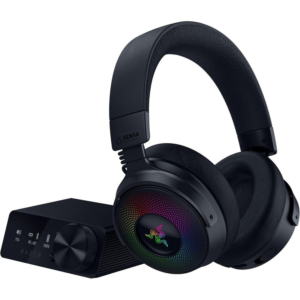 Razer Kraken V4 Pro Wireless Gaming Headset With Control HUB