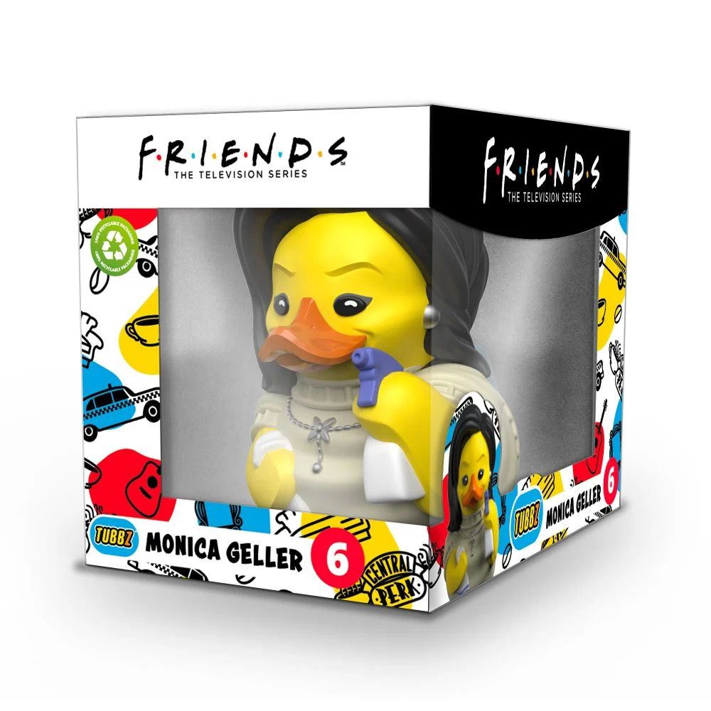 Tubbz Boxed Friends Monica Geller 9cm Collectible Rubber Duck