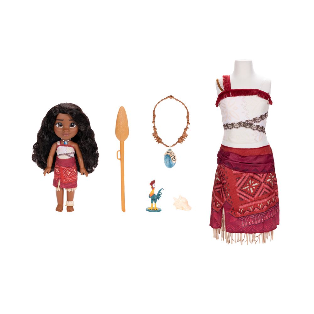 Jakks Pacific Disney Moana 2 Ultimate Moana Doll And Dress Up Set