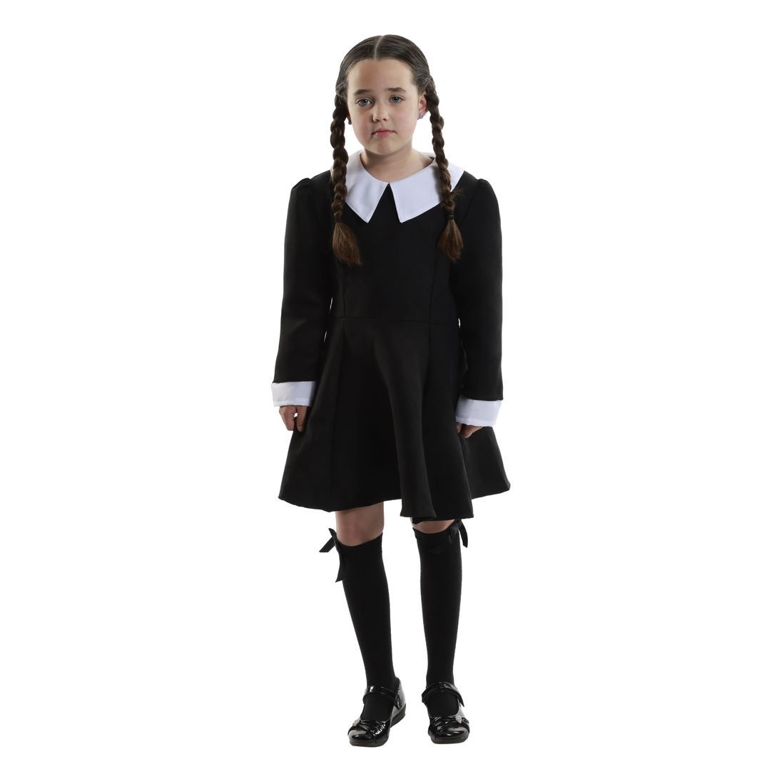 Mad Toys Haunted Child In Black Dress Costume (3-4 Years)