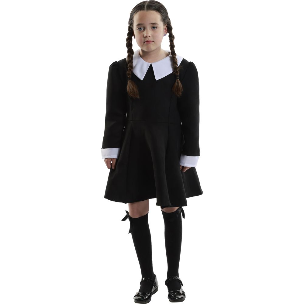 Mad Toys Haunted Child In Black Dress Costume