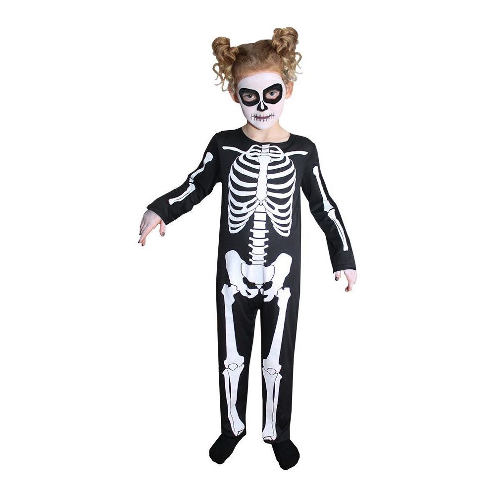 Mad Toys Skeleton Jumpsuit Costume (5-6 Years)