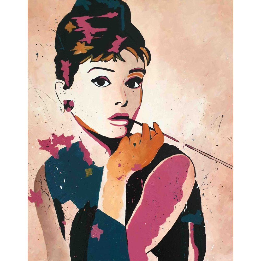 We Love Art - Pop Art - Hepburn Guided Painting Art Set