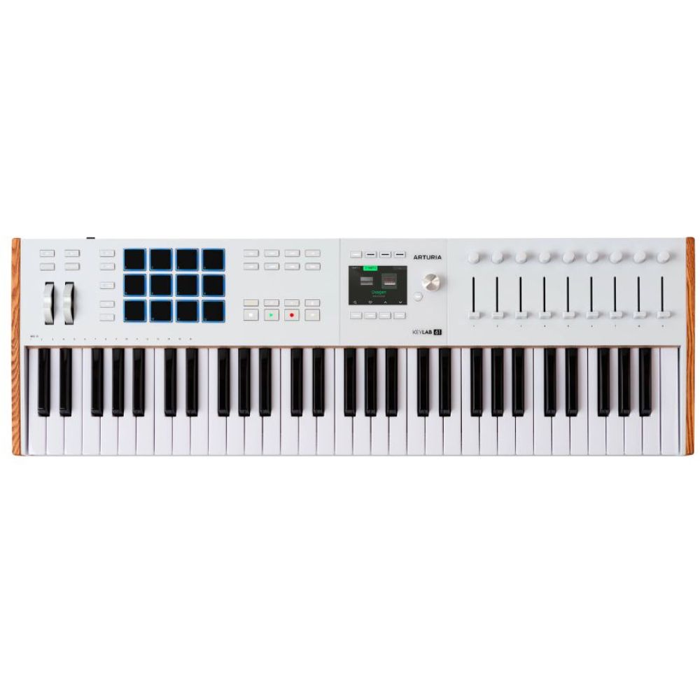 Arturia Keylab 61 MK3 Professional Midi Controller - White