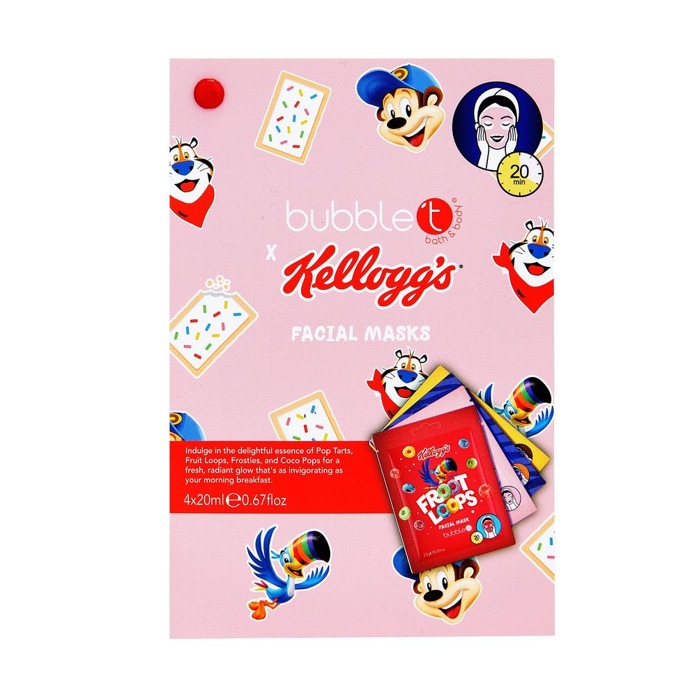 Bubble T Kelloggs Mask Gift Set