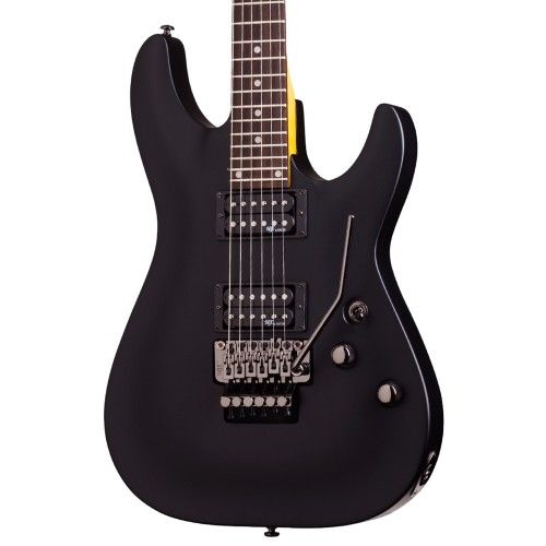 Schecter 3836 SGR C-1 Floyd Rose Electric Guitar - Midnight Satin Black