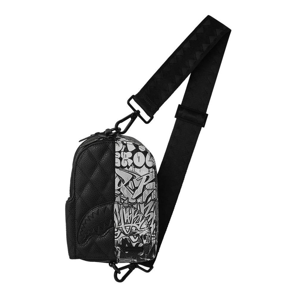 Sprayground Half Graff Quilt Backpack Sling