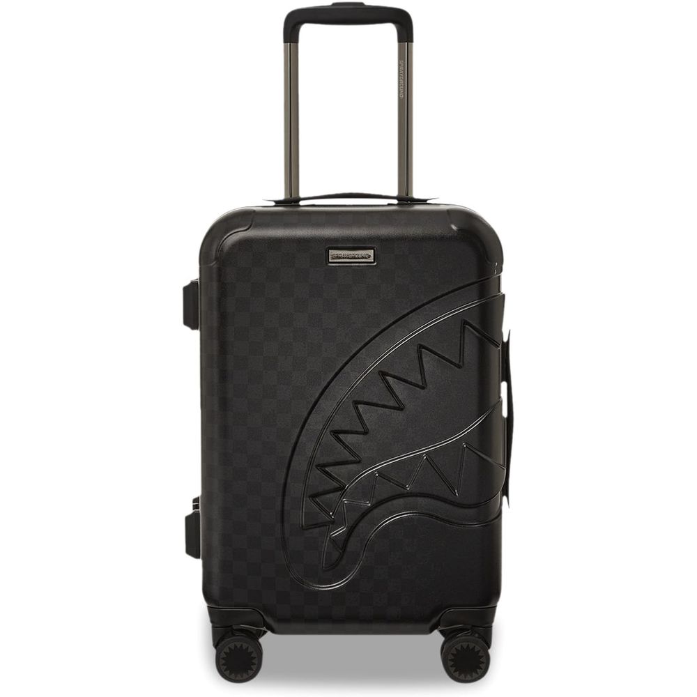 Sprayground Spray Spritz Grey Check Carry-On Luggage