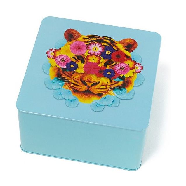 Ganzai Masktiger Square Tin