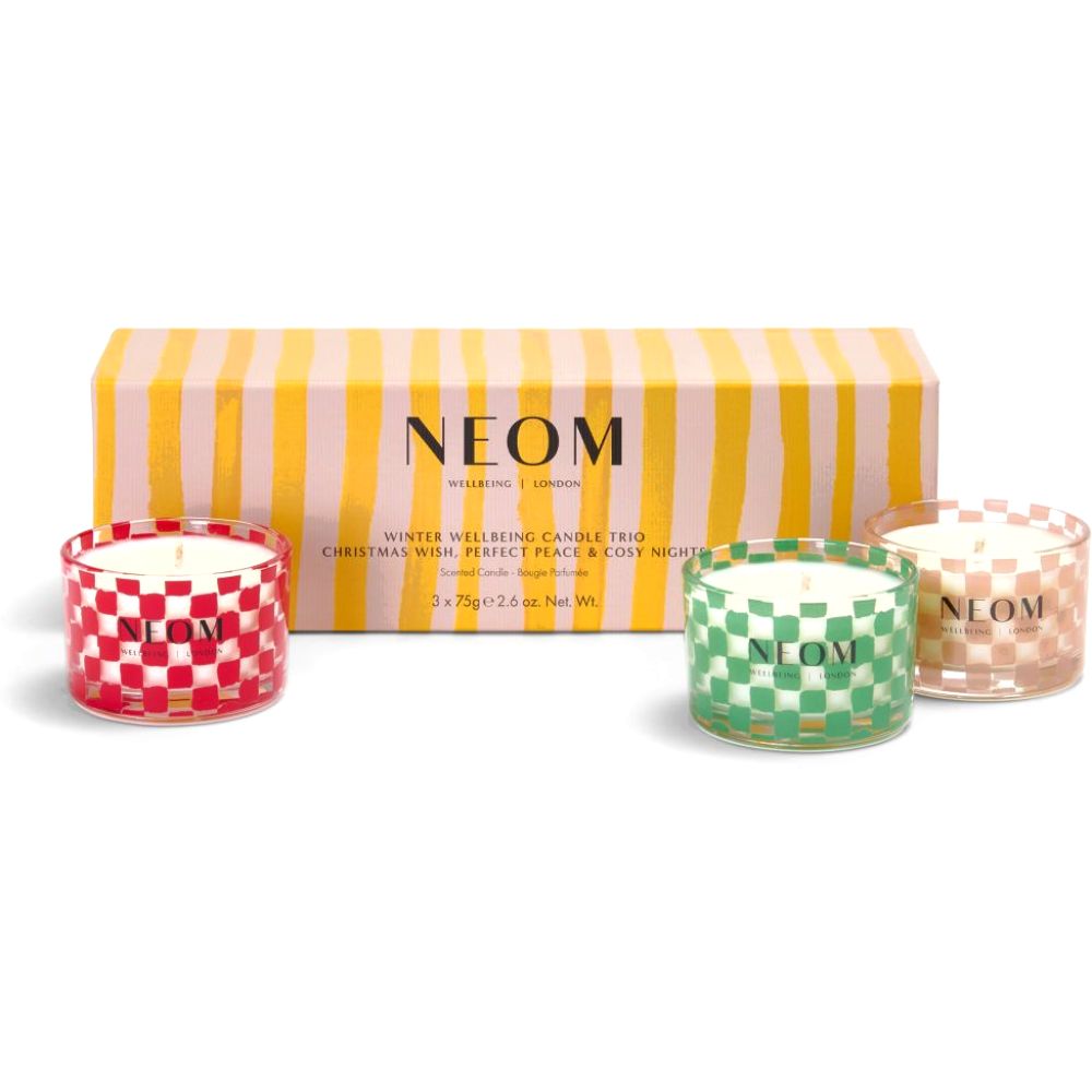 Neom Organics Winter Wellbeing Candle Trio