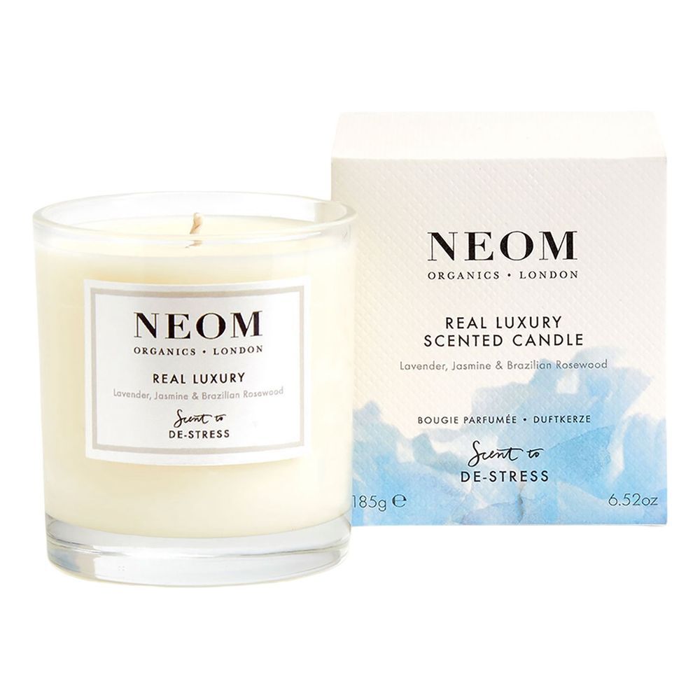 Neom Organics Real Luxury Scented Candle (185g) - Lavender / Jasmine / Brazilian Rosewood