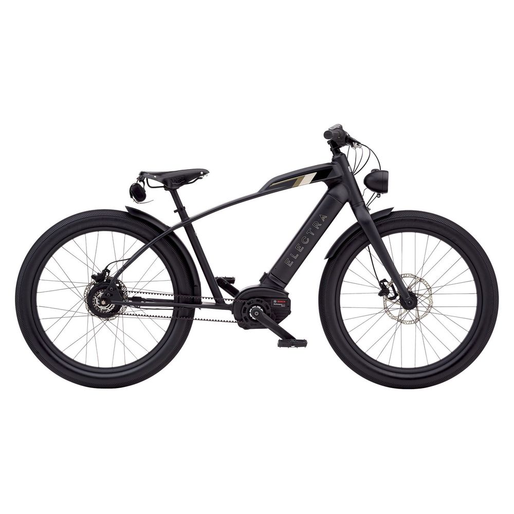 Electra Men's E-Bike Cafe Moto Go! Black Titanium 26