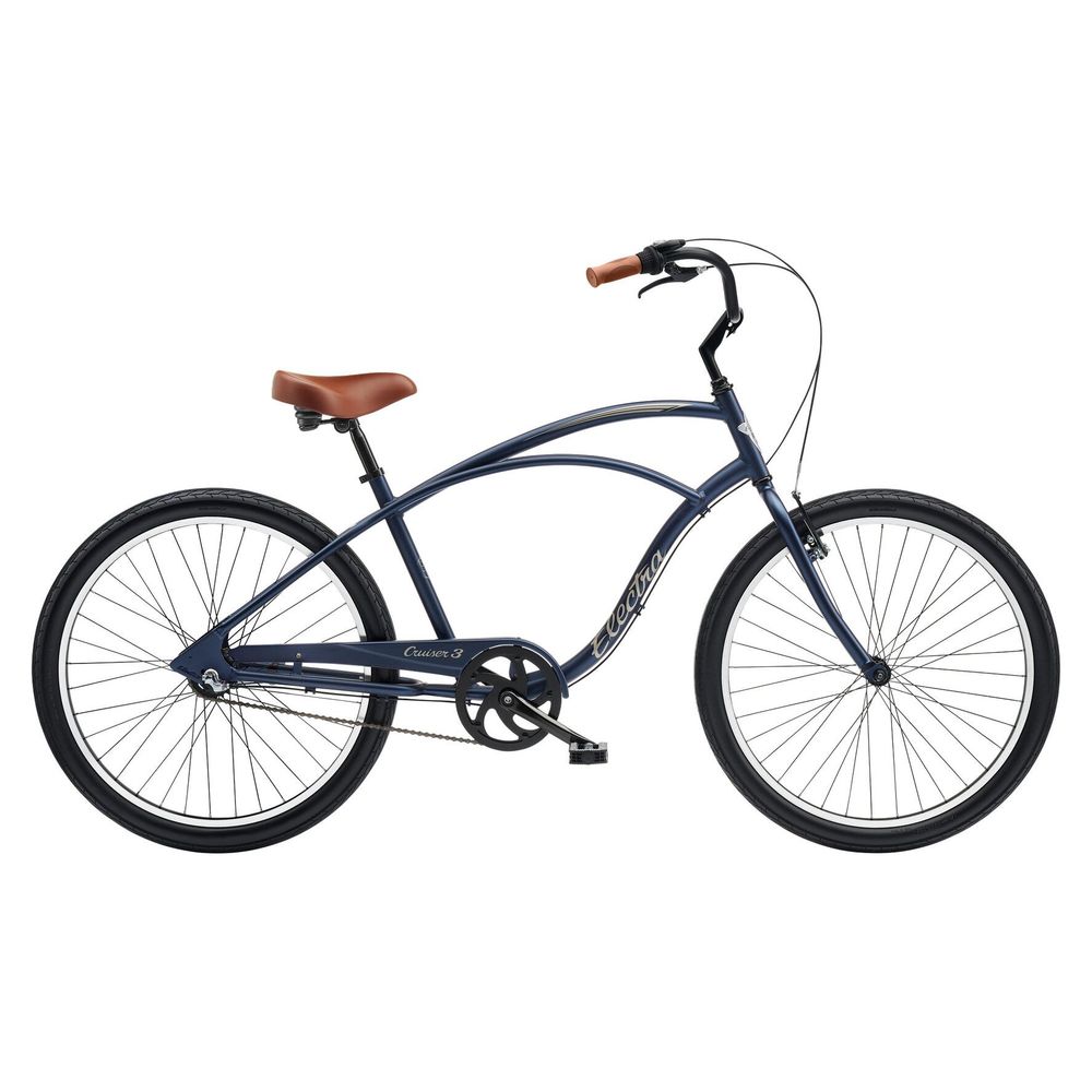 Electra Men's Bike Cruiser 3I Matte Indigo 26