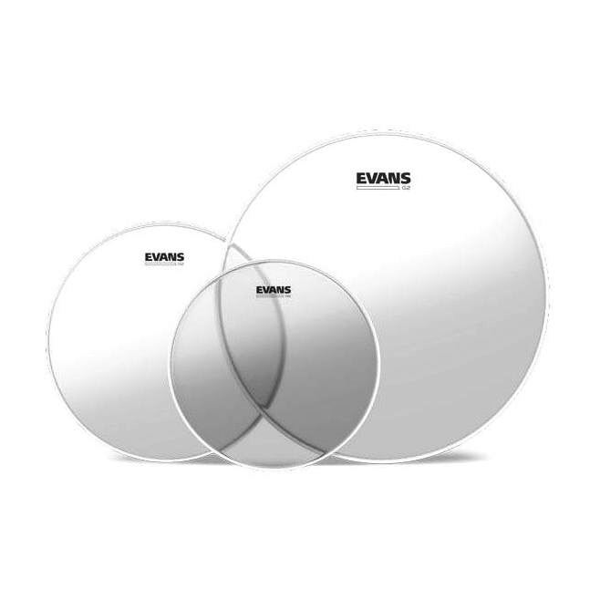 Evans G2 Clear 3-piece Tom Batter Pack - 10/12/14 inch