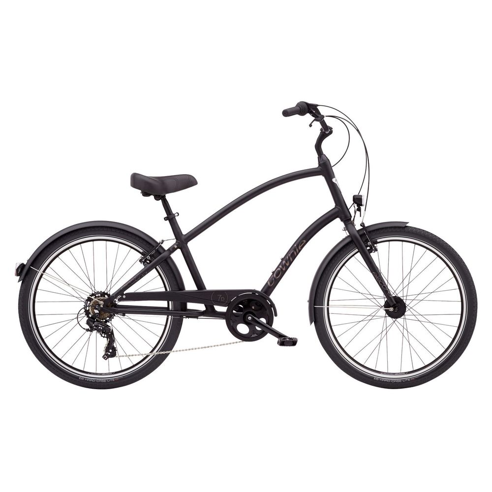 Electra Men's Bike Townie Original Tall 7D Eq Matte Black 26