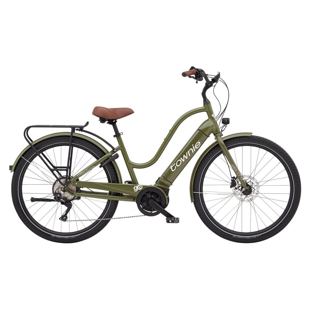 Electra Women's E-Bike Townie Path Go! 10D Eq Olive 27.5