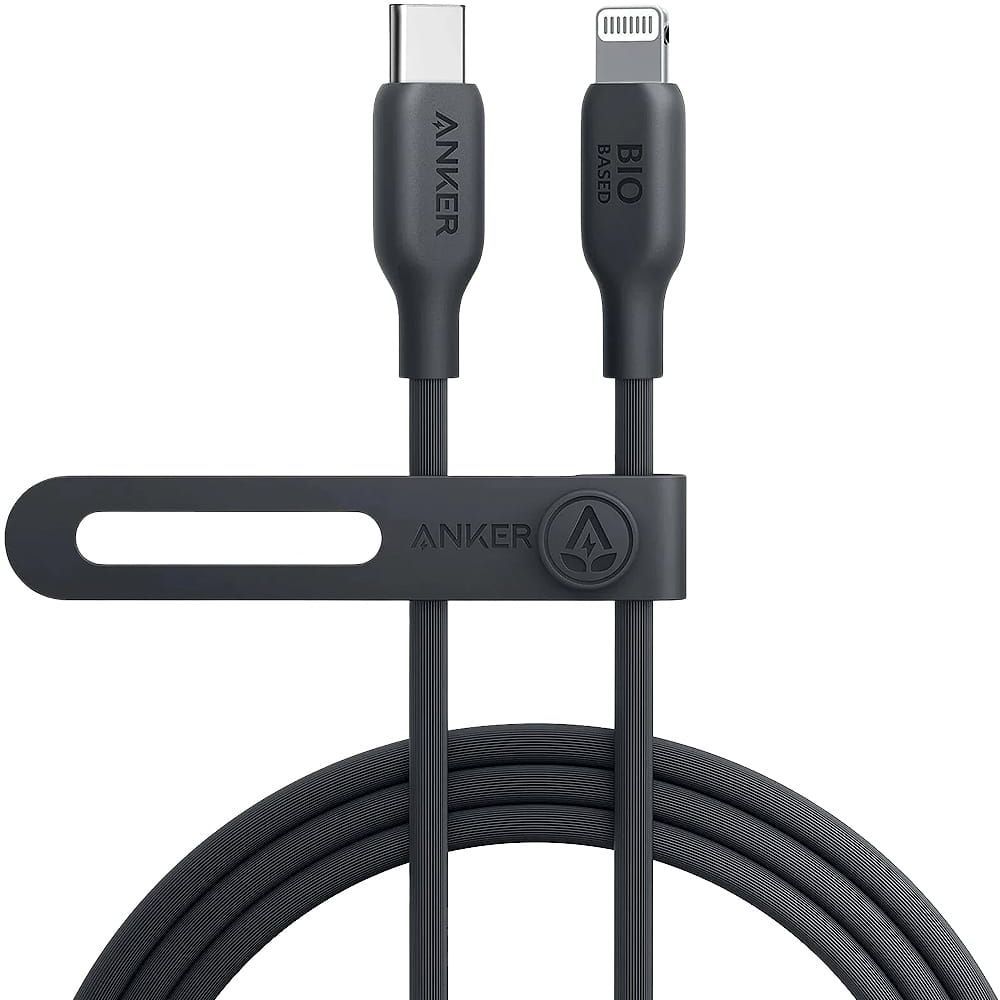 Anker 542 USB-C To Lightning Cable Bio-Nylon 6ft - Black