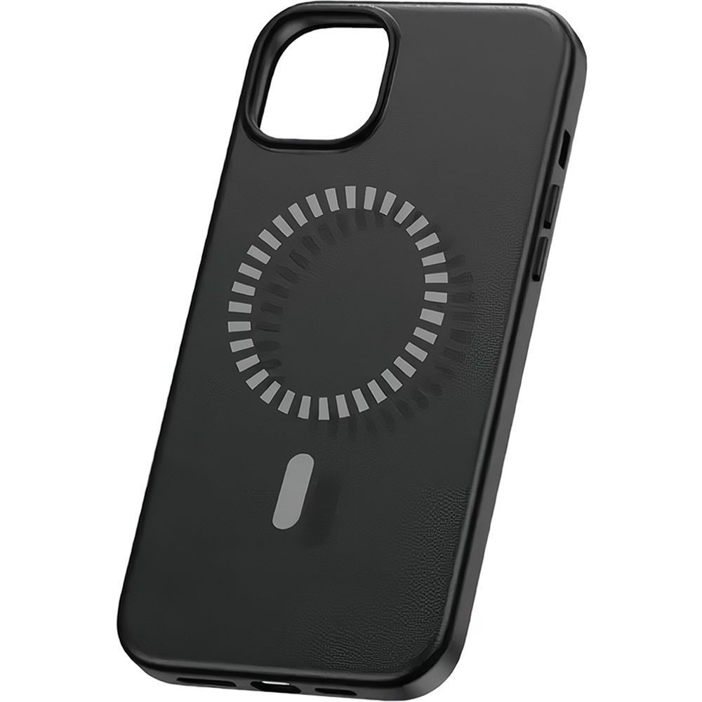 Baseus Fauxther Series Magnetic Phone Case for iPhone 15 - Cluster Black