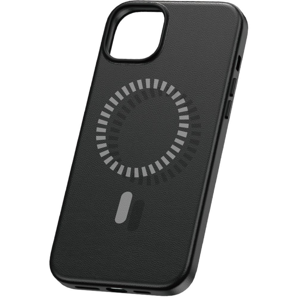 Baseus Fauxther Series Magnetic Leather Case for iPhone 15 Pro Max - Cluster Black