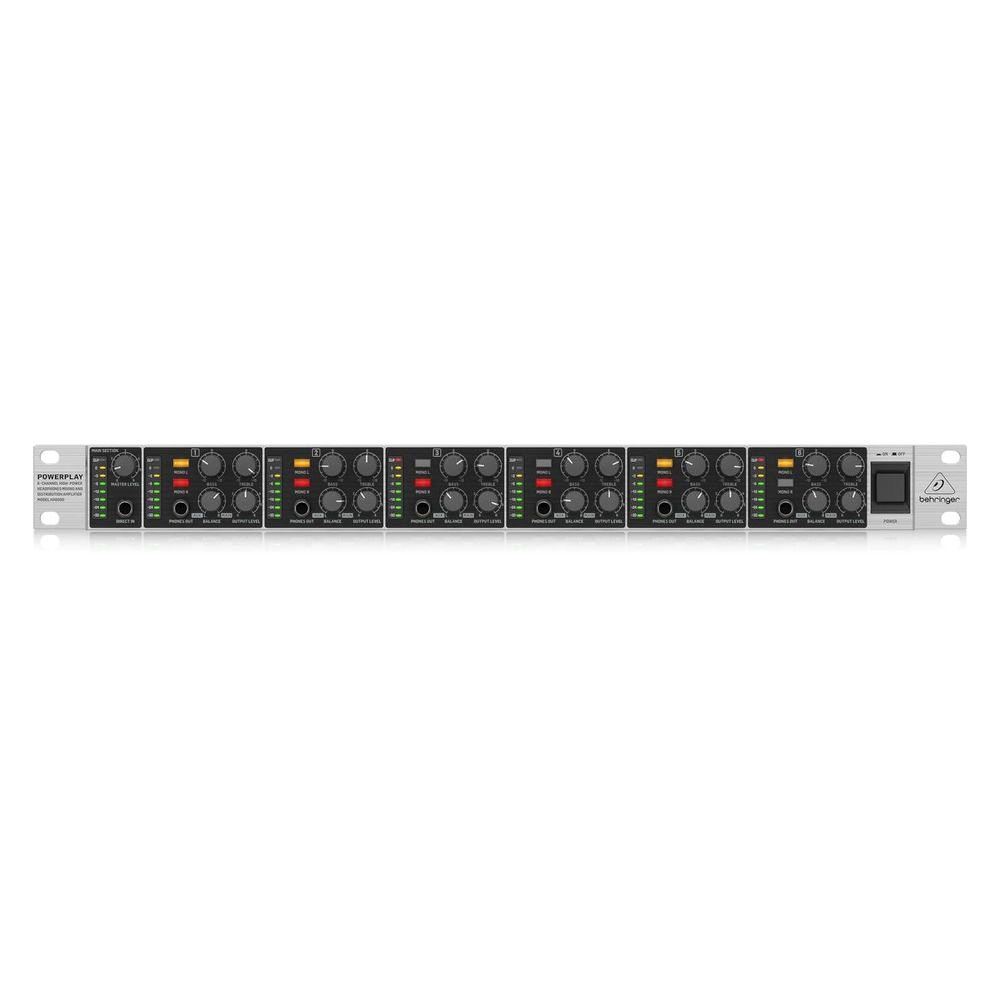 Behringer Powerplay HA6000 6-channel Headphone Mixing/Distribution Amplifier